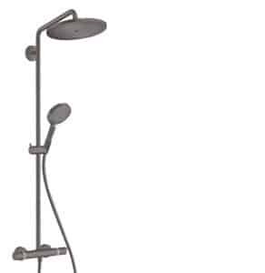 Croma Select S Showerpipe 280 1jet with thermostat and hand shower Raindance Select S 120 3jet