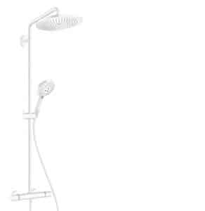 Croma Select S Showerpipe 280 1jet with thermostat and hand shower Raindance Select S 120 3jet