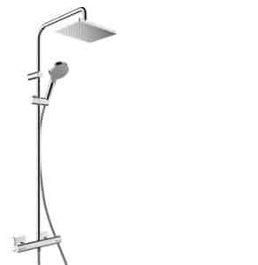 Vernis Shape Showerpipe 230 1jet EcoSmart with thermostat