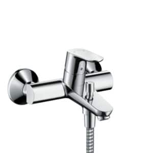 Focus - Single lever bath mixer for exposed installation