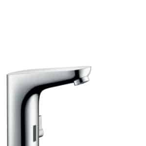 Focus -  Electronic basin mixer 130 with temperature control battery operation