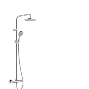 Vernis Blend - Showerpipe 200 1jet Green with thermostat