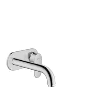 Vernis Blend -Single lever basin mixer for concealed installation wall-mounted with spout 20,7 cm