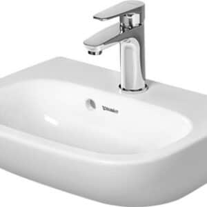 Duravit D-Code Handrinse Basin with overflow