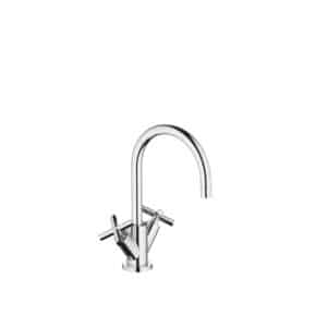 Dornbracht Tara Series  Single-hole basin mixer with pop-up waste -