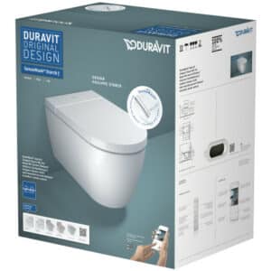 Duravit Rear-, Lady- and Comfortwash, Seat heating, Intelligent energy saving mode