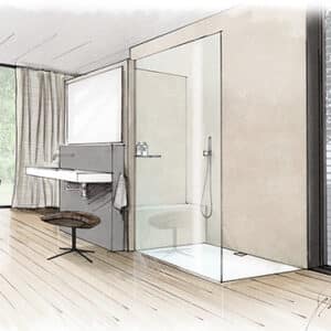 HüPE SELECT+ Free-standing side panel, 10 mm