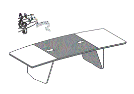 Isixty Multimedia writing desk